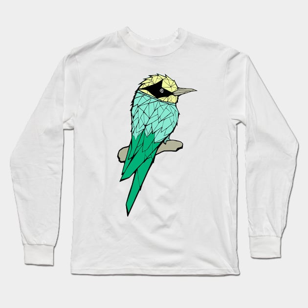 Polygon bird Long Sleeve T-Shirt by glavabegunats